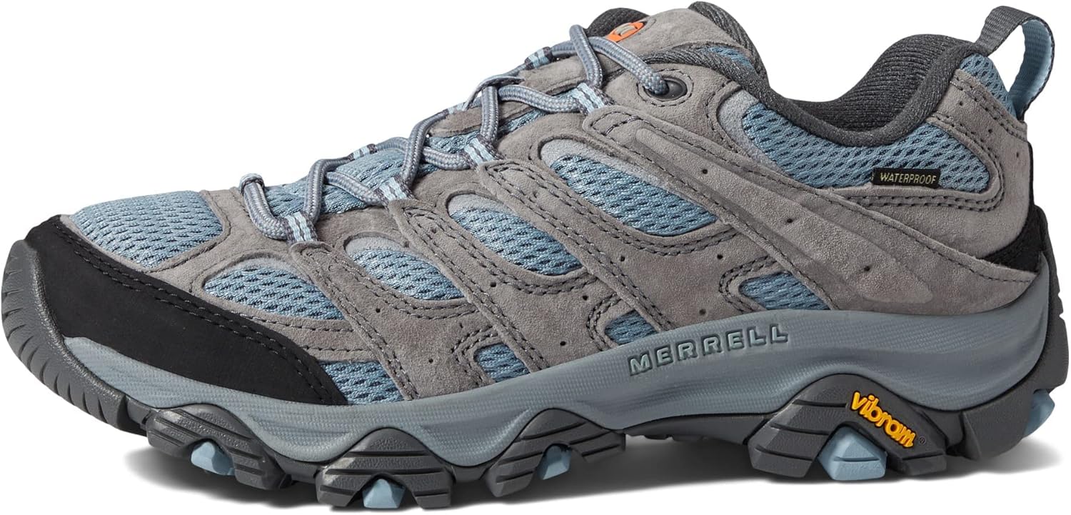 Merrell Women's Moab 3 Waterproof Hiking Shoe with Enhanced Traction a