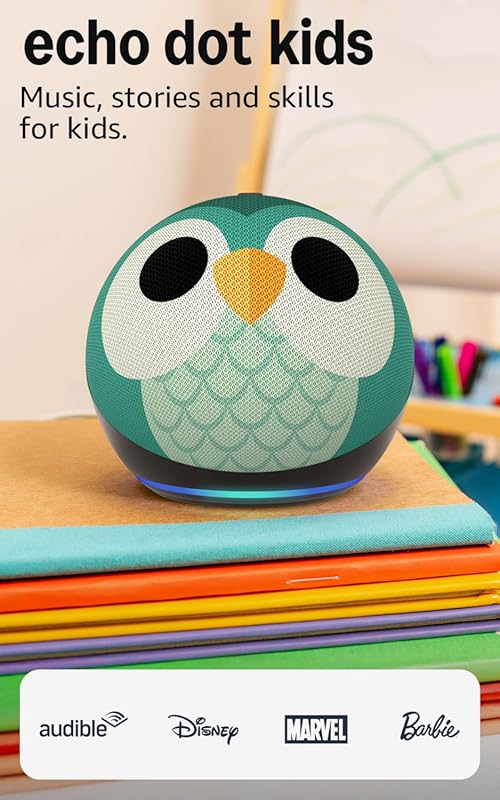 Amazon Echo Dot Kids Newest Model - Alexa-Enabled Speaker with Parenta