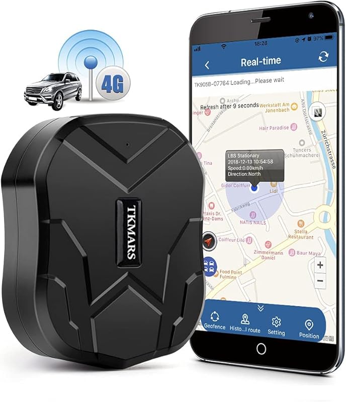 4G TK905B GPS Tracker for Vehicles with 10000mAh Battery, Magnetic, Un