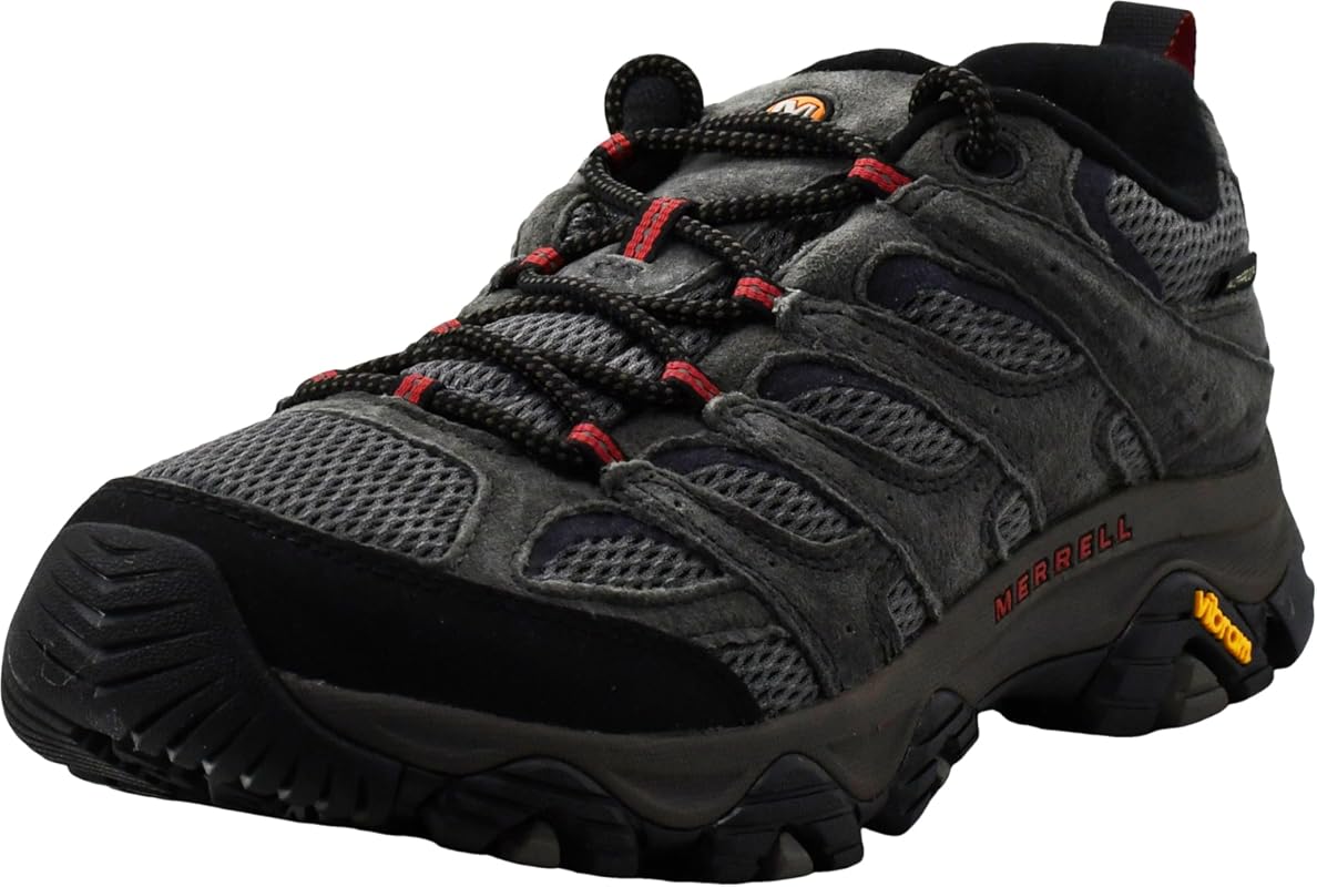Merrell Men's Moab 3 Waterproof Boots with Breathable Comfort and Rugg