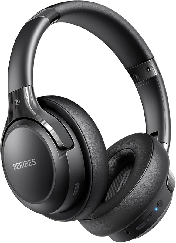 BERIBES Bluetooth Over-Ear Headphones with 65H Playtime, 6 EQ Music Mo