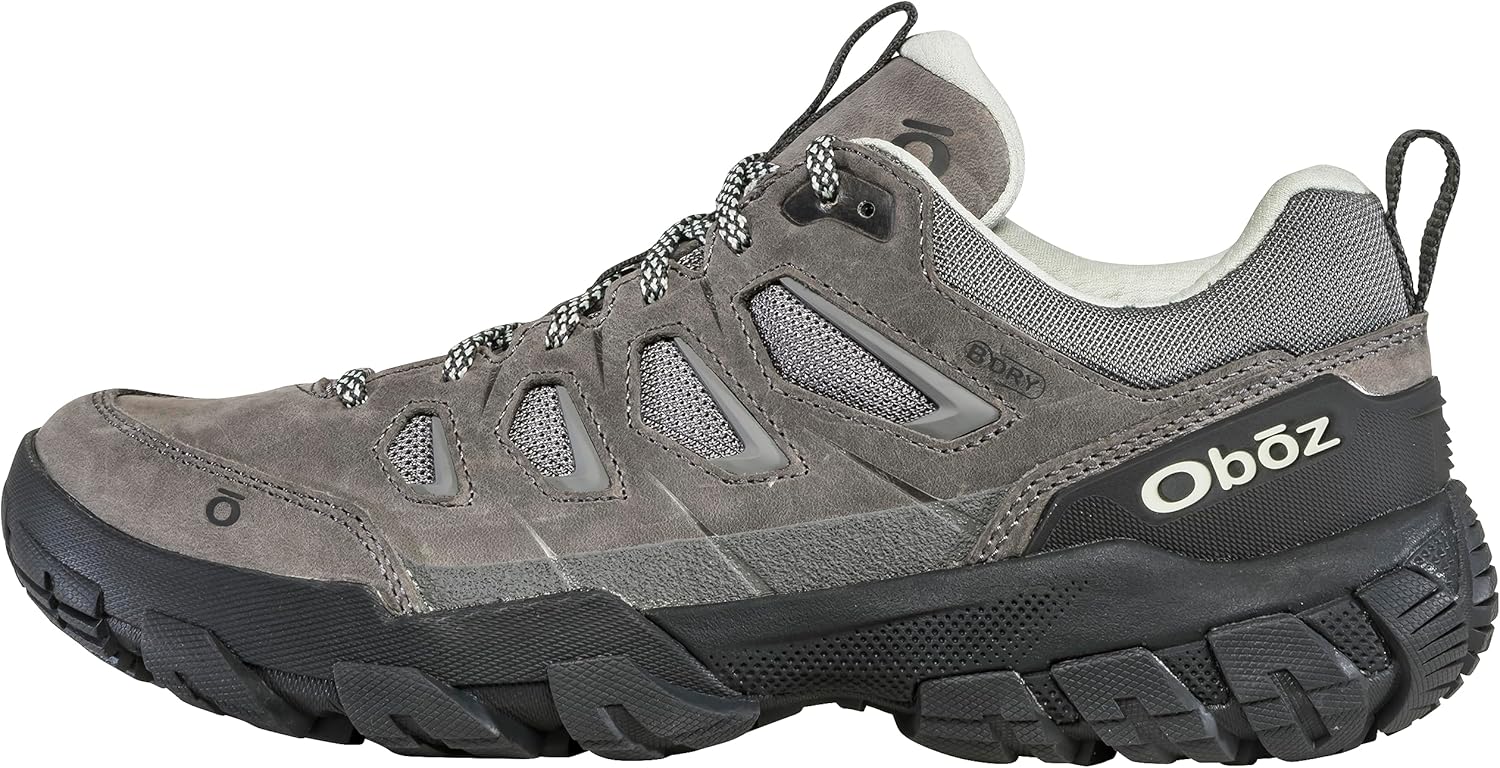 Oboz Women's Sawtooth X Low B-DRY Waterproof Hiking Shoes with Durable