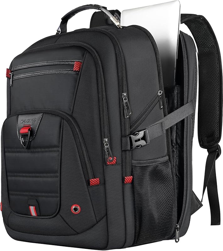 Z-MGKISS Extra Large 52L TSA-Approved Travel Backpack with Water Resis