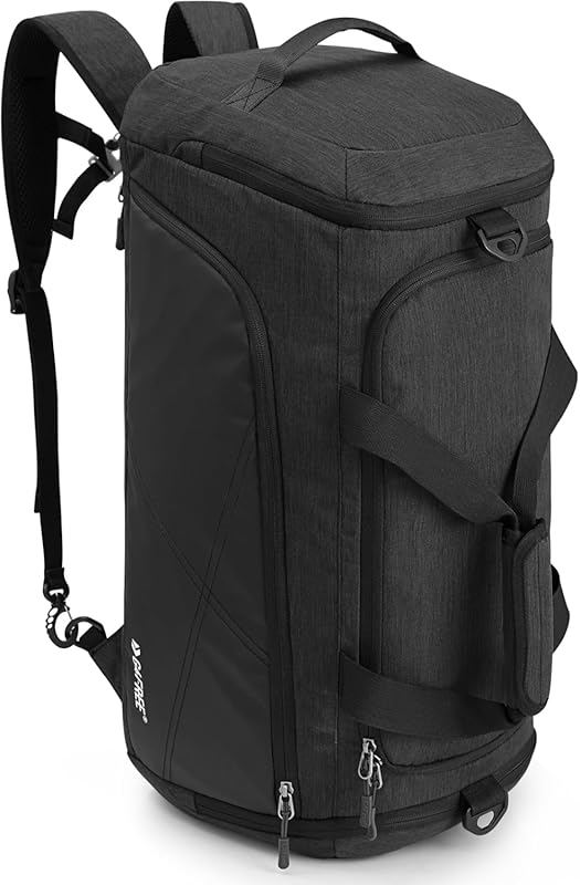 G4Free 45L/60L 3-Way Duffle Backpack with Wet Pocket and Shoe Compartm