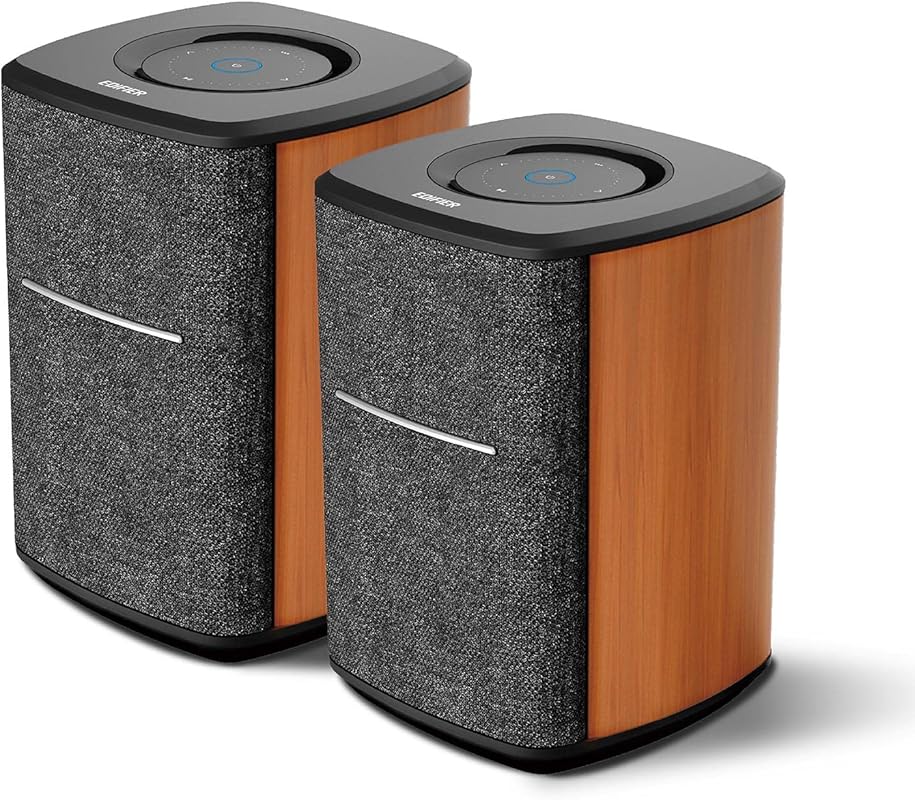 Edifier WiFi Smart Speaker Bundle Without Microphone, Compatible with 