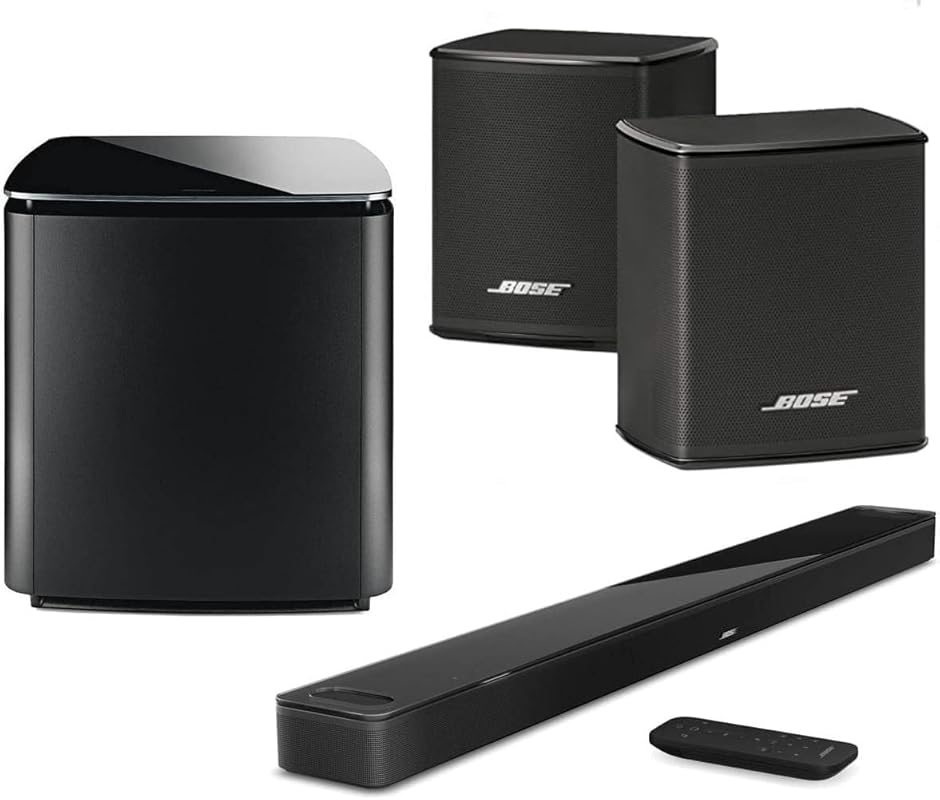 Bose Home Theater Smart Ultra Dolby Atmos Soundbar System with Bass Mo
