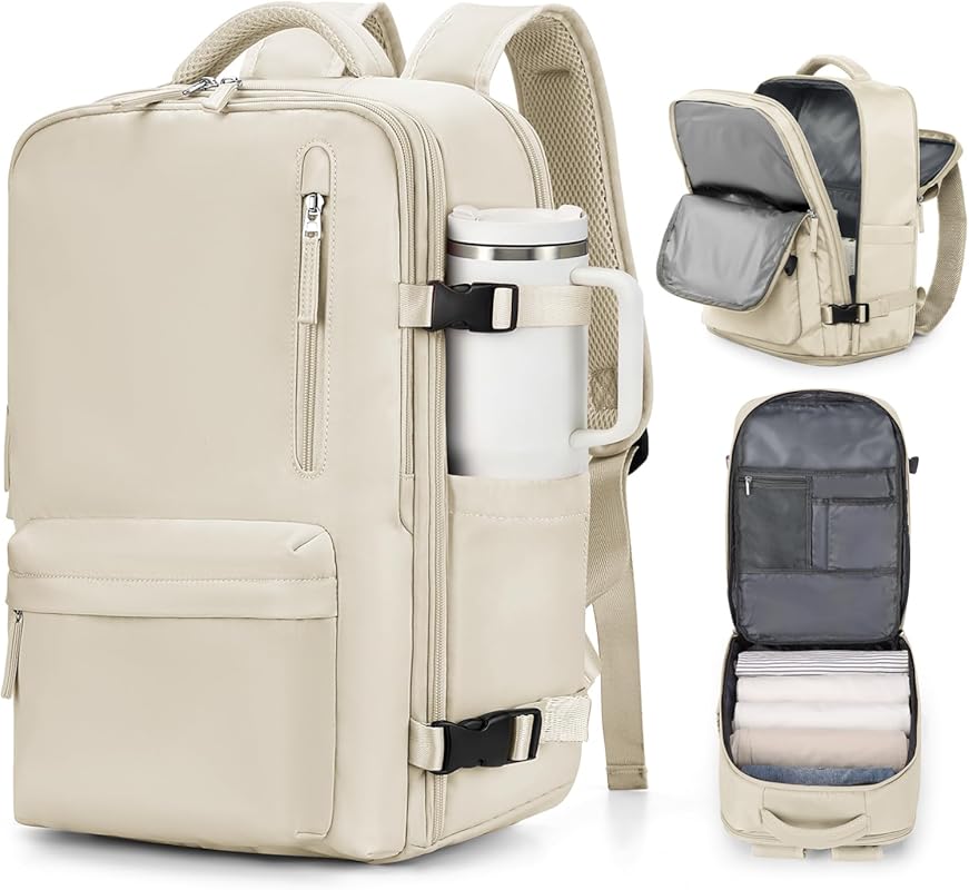 VGCUB Large 17 Inch Travel Work Backpack, Flight Approved Business Car