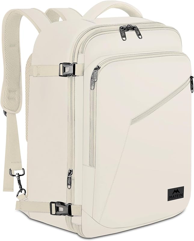 MATEIN Lightweight Large Travel Backpack for Women, Waterproof Anti-Th