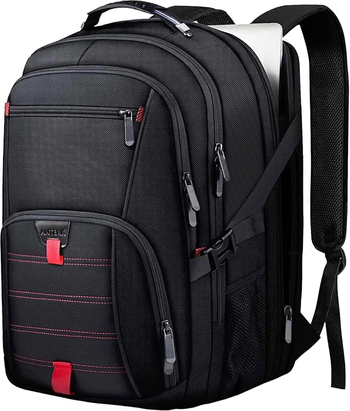 Extra large 17.3 inch travel laptop backpack for men women, TSA airlin