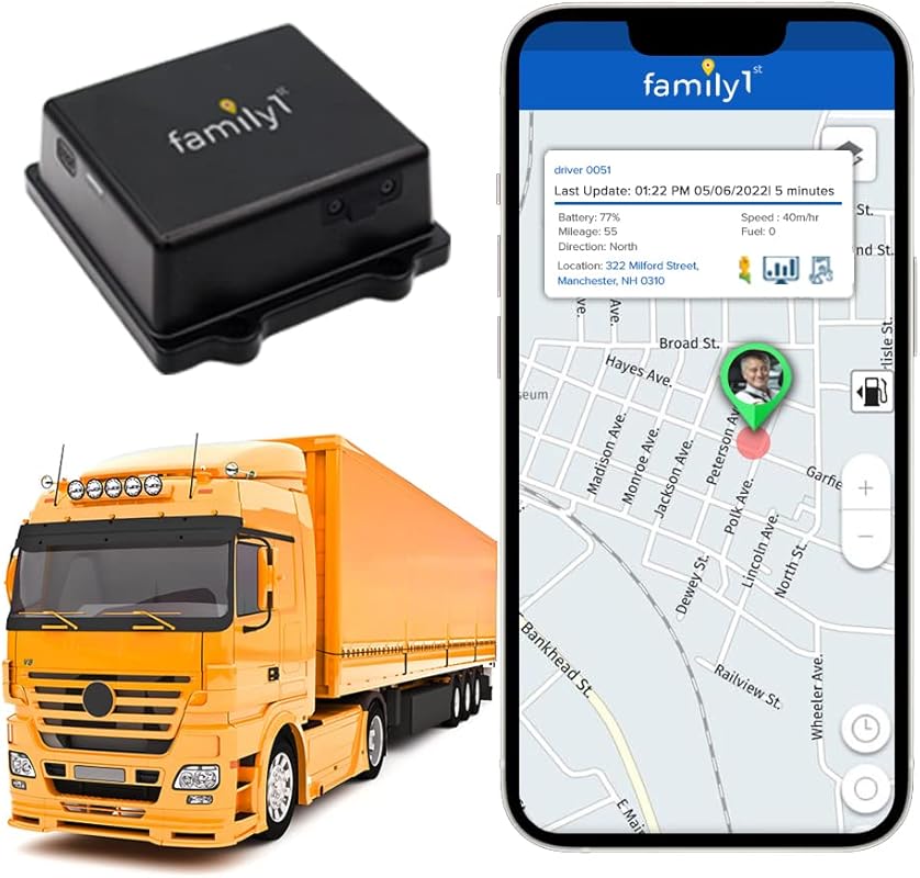 Family1st GPS Tracker with Built-in Magnets, Waterproof, Weatherproof,