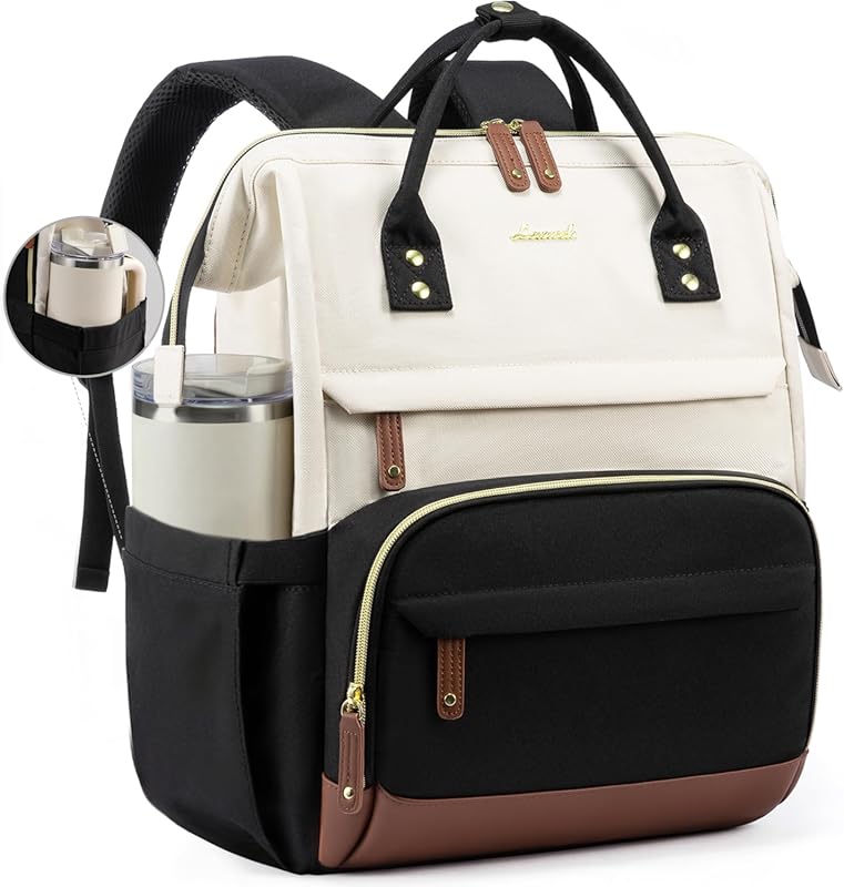 LOVEVOOK 17 Inch Waterproof Laptop Backpack for Women with Large Capac