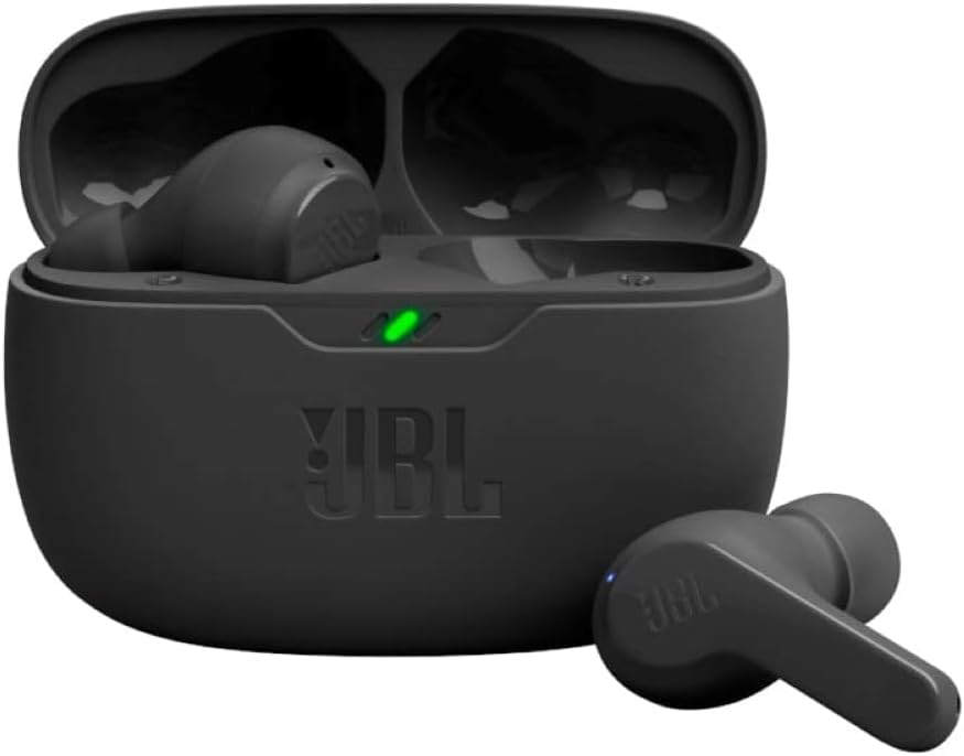 JBL Vibe Beam True Wireless Earbuds with Deep Bass, Bluetooth 5.2, Wat