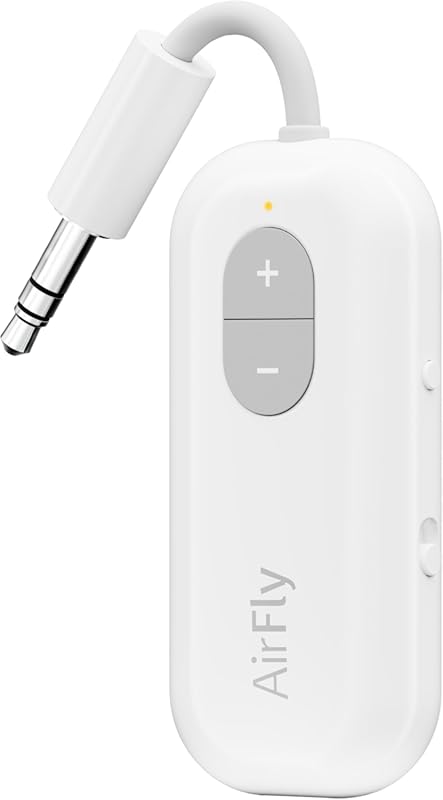 Twelve South AirFly SE Bluetooth Wireless Audio Transmitter Adapter wi