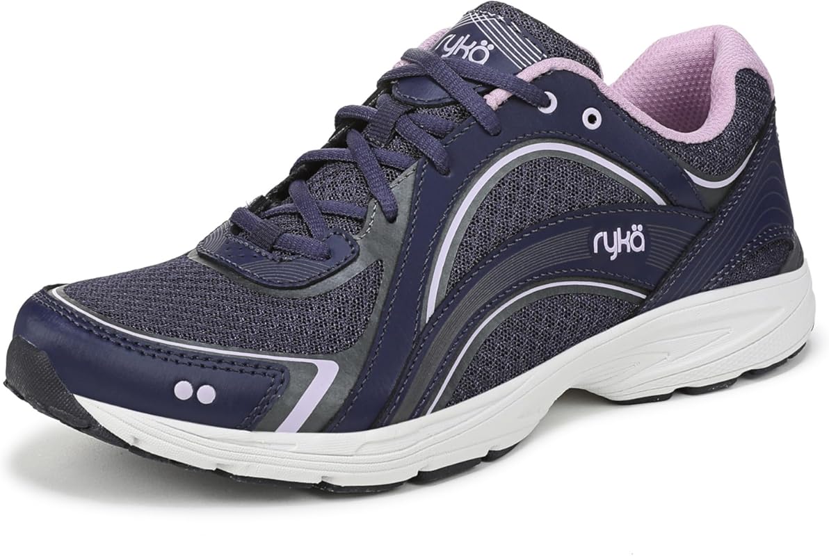 Ryka Women's Sky Walk Sneaker with Lightweight Design and Cushioned Su