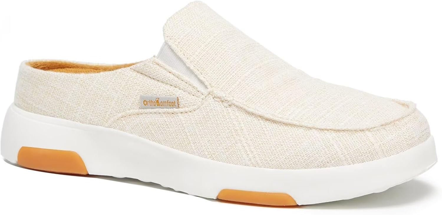 OrthoComfoot Women's Orthopedic Slip-On Loafers with Arch Support for 