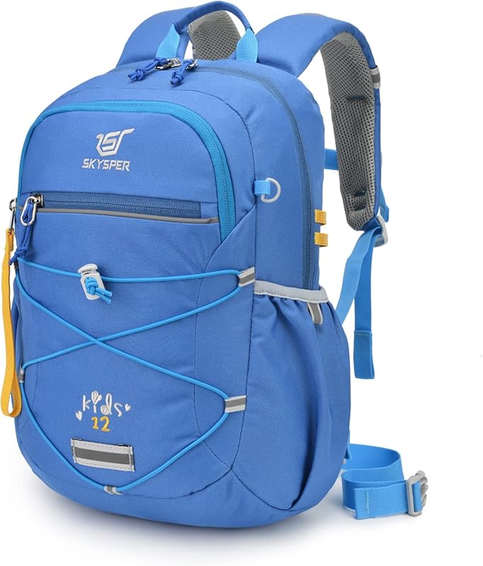 SKYSPER 12L Kids School Backpack for Ages 4-8, Versatile for Travel, C
