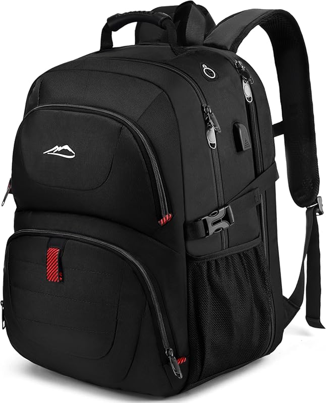 ProEtrade Extra Large TSA Approved Laptop Backpack with USB Charging P