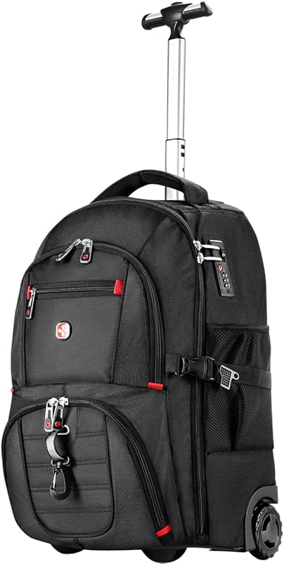 Star Cloud Rolling Backpack with Wheels, Water-Resistant, 17.3" Laptop