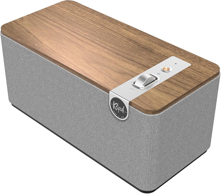 Klipsch The One Plus Premium Walnut Bluetooth Speaker System with Dual