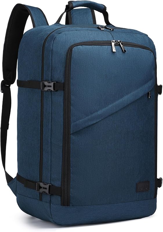 Kono 40L Waterproof Carry On Backpack TSA Approved Lightweight Travel 