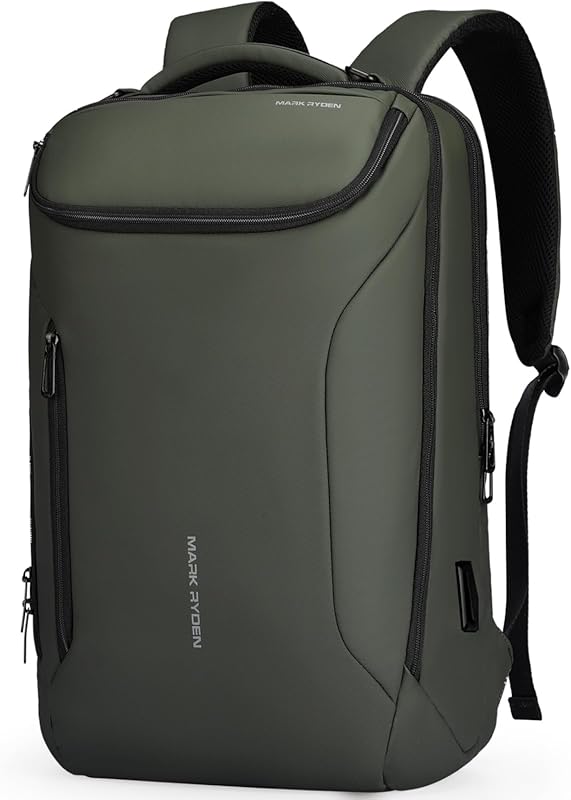 MARK RYDEN Waterproof Business Backpack with Sport Car Design, USB Cha