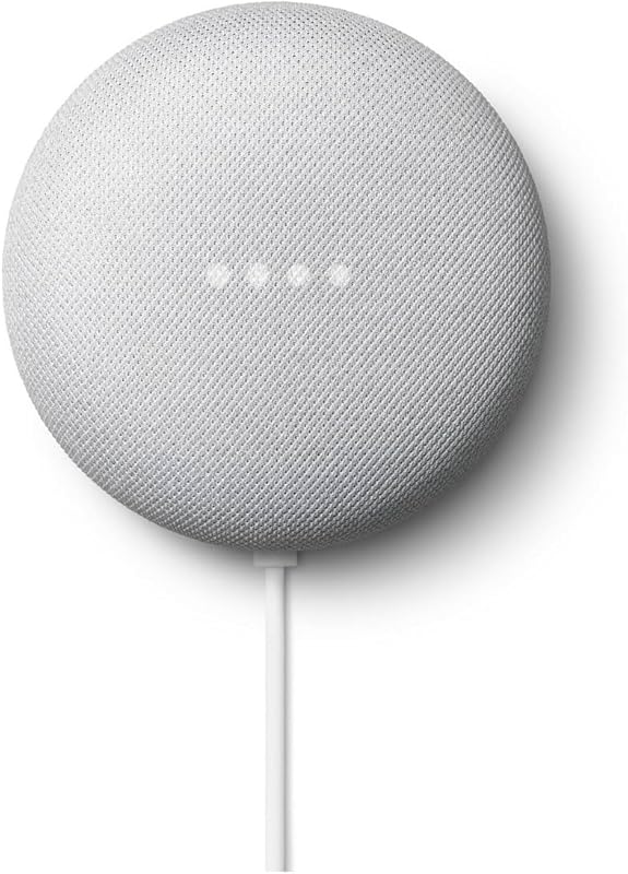 Google Nest Mini 2nd Gen Bluetooth Speaker with Multi-Language Support