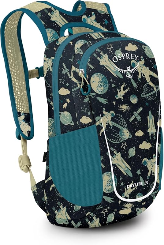 Osprey Daylite Jr. Kids Commuter Backpack in Space Travel Print, Light