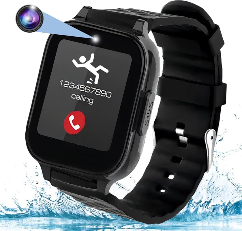 North America Version Elderly 4G GPS Smart Watch with Waterproof Desig