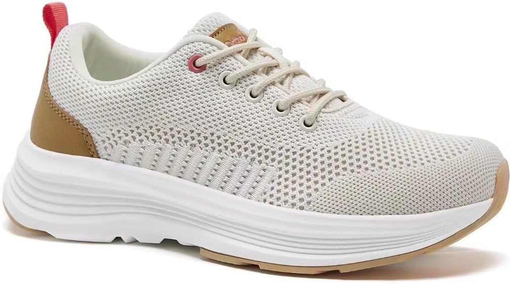 OrthoComfoot Women's Arch Support Orthopedic Walking Sneakers for Plan