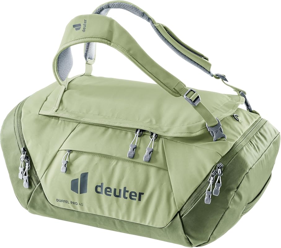 Deuter Duffel Pro 40L Water-Resistant Travel Duffel Bag, Lightweight a