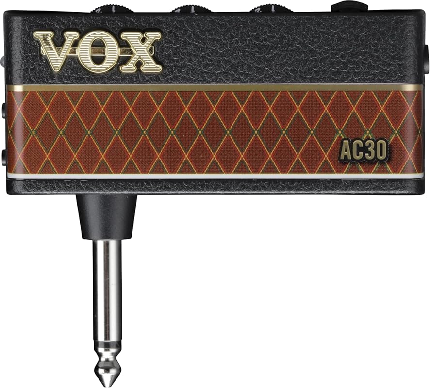 Vox amPlug 3 AC30 Headphone Guitar Amplifier with Stereo FX, Tremolo, 
