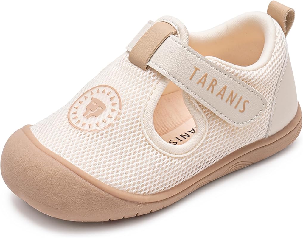 Toddler Non-Slip Rubber Sole Shoes for Boys and Girls, Infant Crib Fir