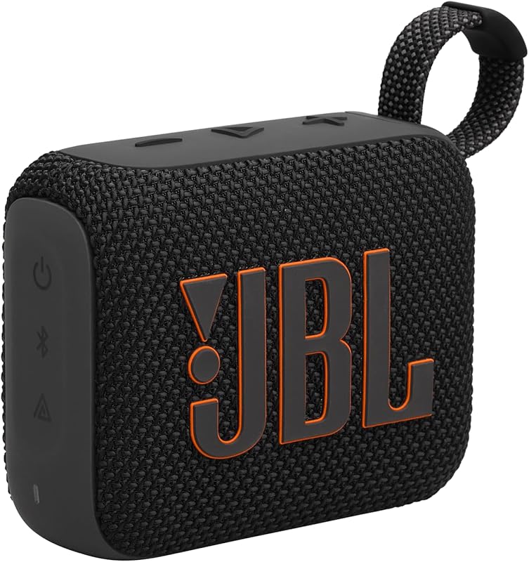 JBL Go 4 Ultra-Portable Waterproof Bluetooth Speaker with Punchy Bass,