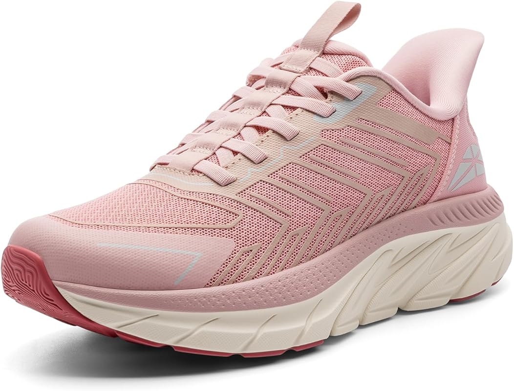 Women's Slip-On Walking Shoes Breathable Comfortable Non-Slip Athletic