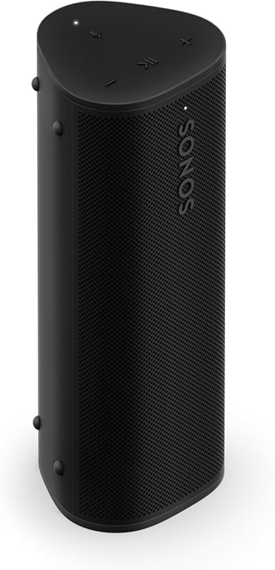 Roam 2 Black Portable Waterproof Bluetooth Speaker with Durable Design