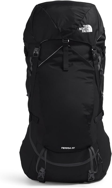 The North Face Terra 55 Large Unisex Hiking Backpack with Cinch-Top, P