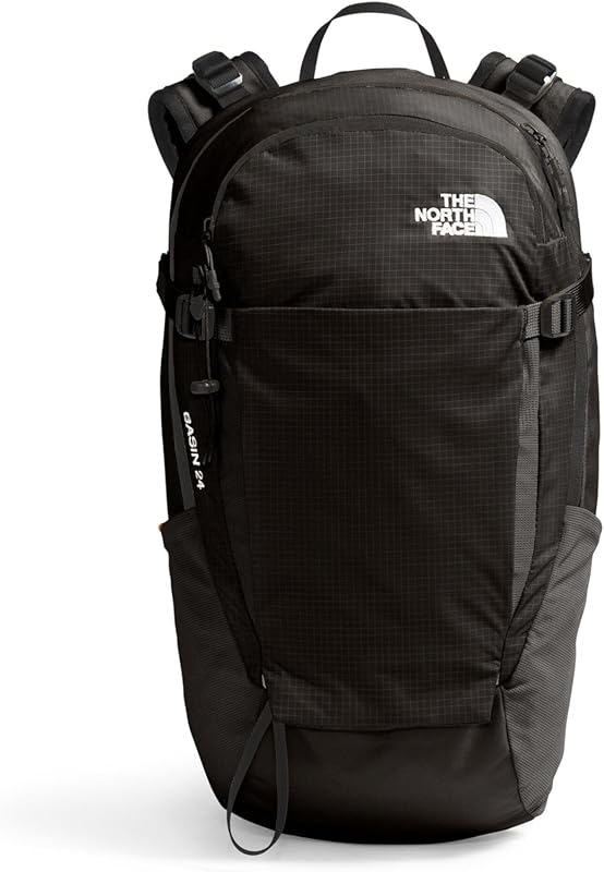 The North Face Basin 24L Technical Daypack with Rain Cover, Hiking Pol
