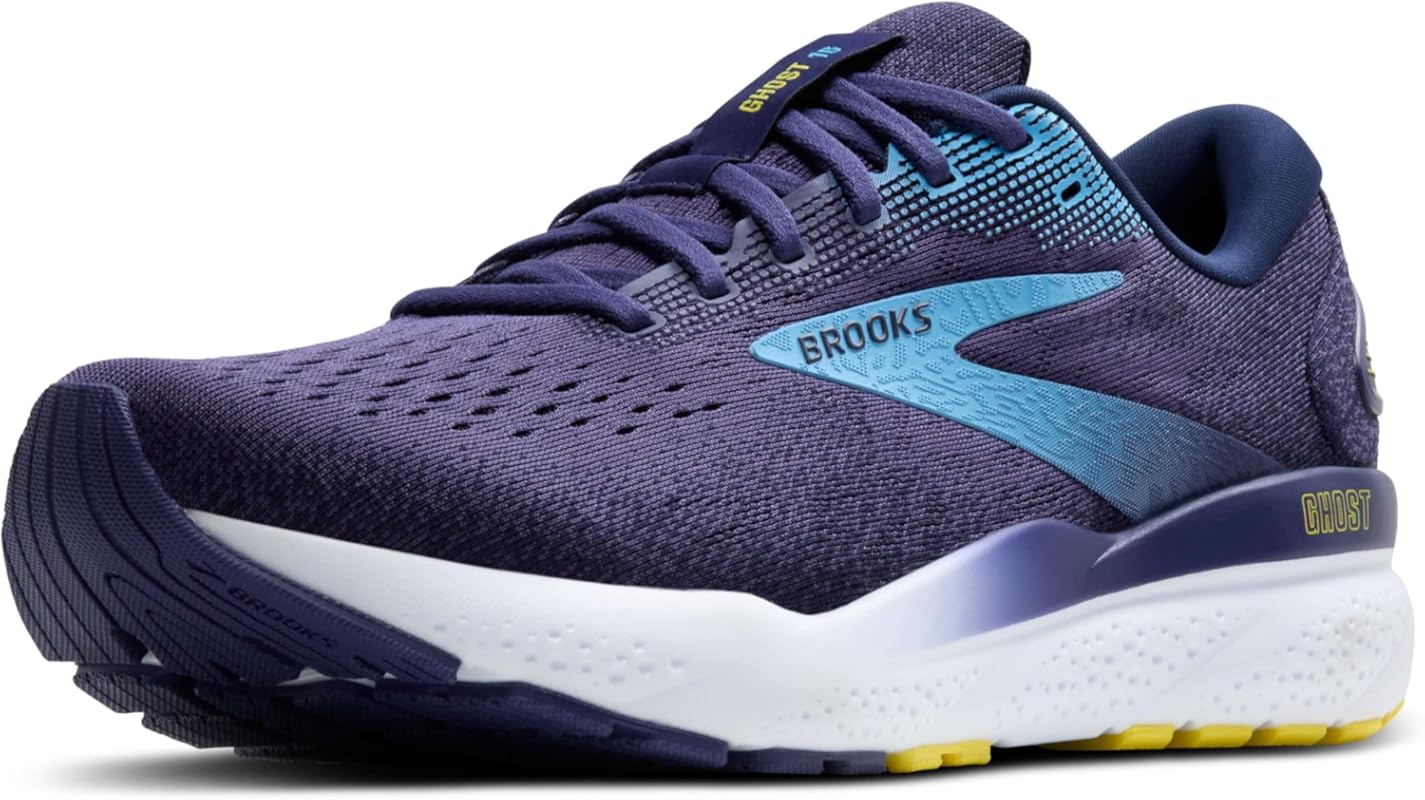 Brooks Men’s Ghost 16 Neutral Running Shoes with Responsive Cushioning