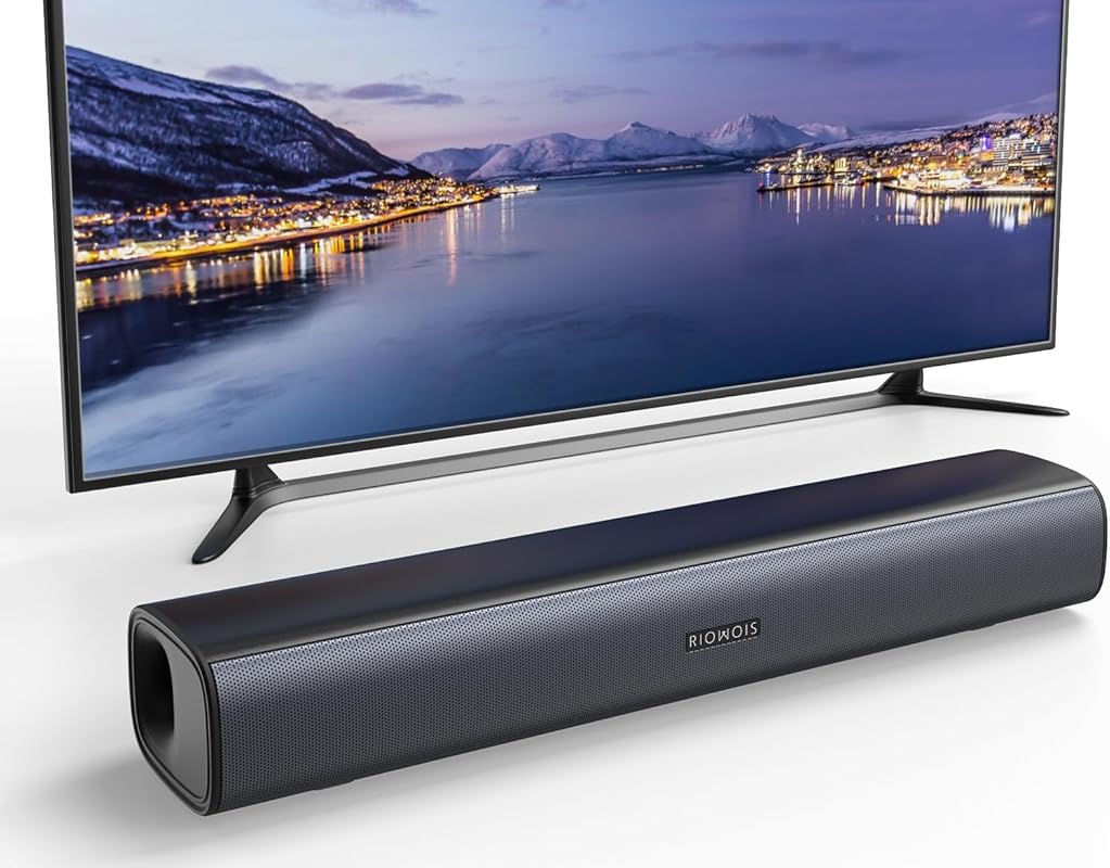 Sound Bar for Smart TV with Bass Reflector, Easy Setup, Surround Sound