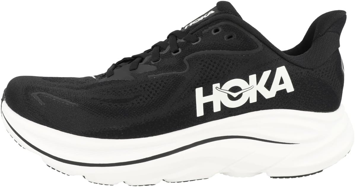 Hoka Men's Clifton 10 Lightweight Running Shoes Featuring Responsive C
