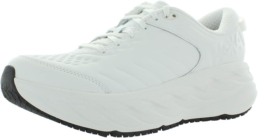 Hoka Women's Bondi Slip Resistant Shoes with Durable Grip and Comfort