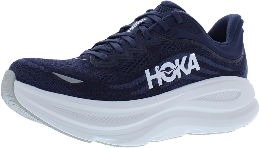 Hoka Men's Bondi 9 Premium Comfort Running Sneakers for All-Day Suppor