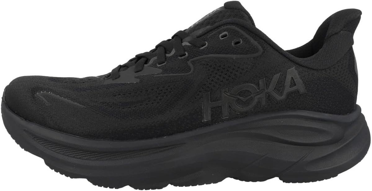 Hoka Men's Clifton 10 Performance Running Shoes with Responsive Cushio