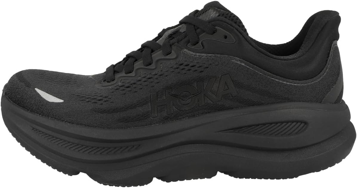 Hoka Women's Bondi 9 Cushioned Running Shoes for Enhanced Stability an