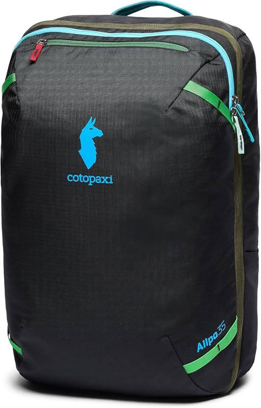 Cotopaxi Allpa 35L Travel Pack Del Día Dark, Unique, Durable, Stylish,