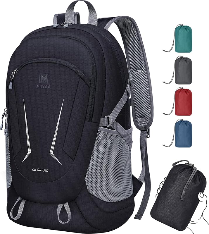 MIYCOO Ultra Lightweight Waterproof Packable Backpack, Foldable Travel