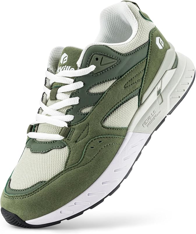 FitVille Women's Extra Wide Walking Shoes with Arch Support, Heel Pain