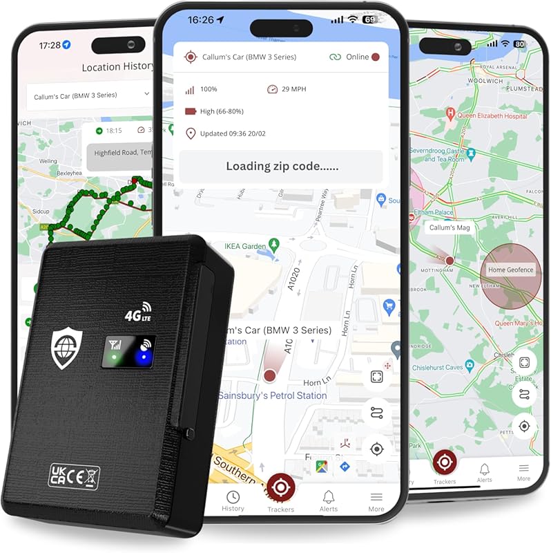 Mag 4G Rechargeable Magnetic 4G LTE GPS Tracker with 90-Day Standby, R