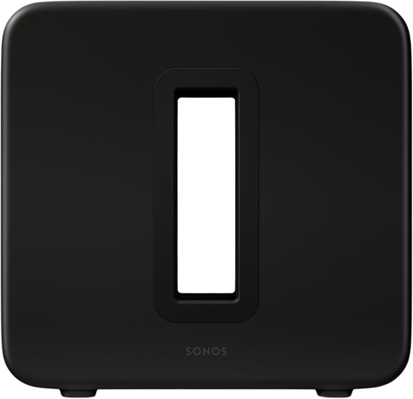 Sonos Sub 4 Wireless Subwoofer in Black, Deep Bass Performance for Hom