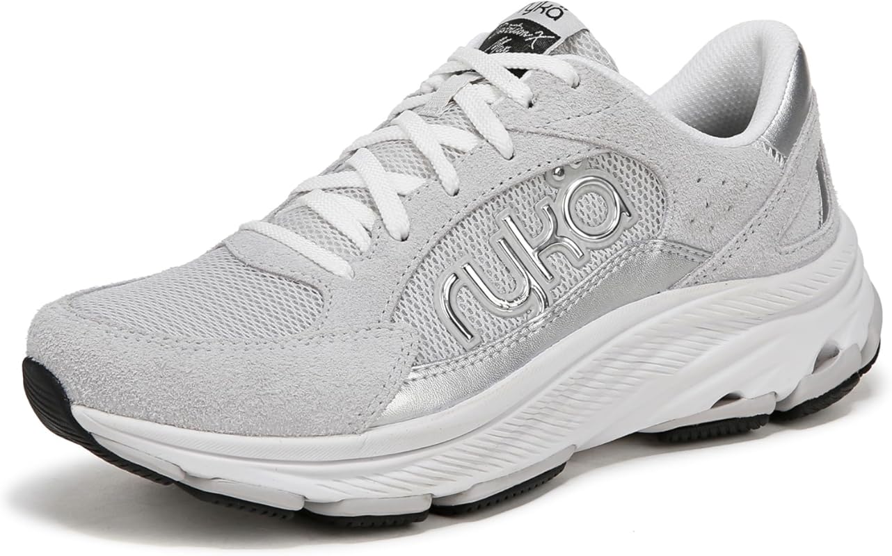 Ryka Women's Devotion X Max Classic Supportive Walking Shoe with Enhan